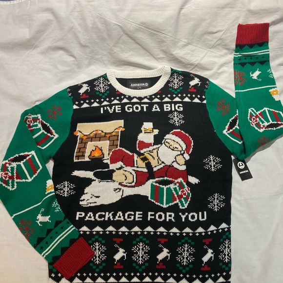 Men’s Ugly Christmas Sweater, size L/XL, NWT! - Picture 3 of 6